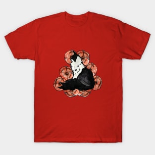 Floral Kitty Cat T-Shirt